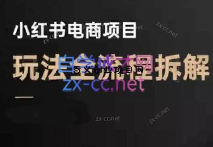菲菲老师·小红书电商玩法(更新7月)-百义网络创业网-虚拟电商货源