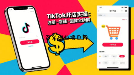 大熊跨境·TikTok从开店到投流的进阶课-百义网络创业网-虚拟电商货源
