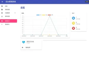 PHP梦云个人主页网站源码(带后台版)